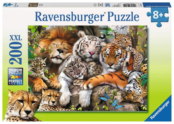 Ravensburger Puzzle 200 Piece Big Cat Nap