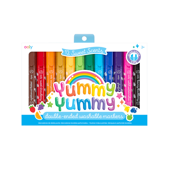 Ooly Yummy Yummy Scented Double-Ended Washable Markers