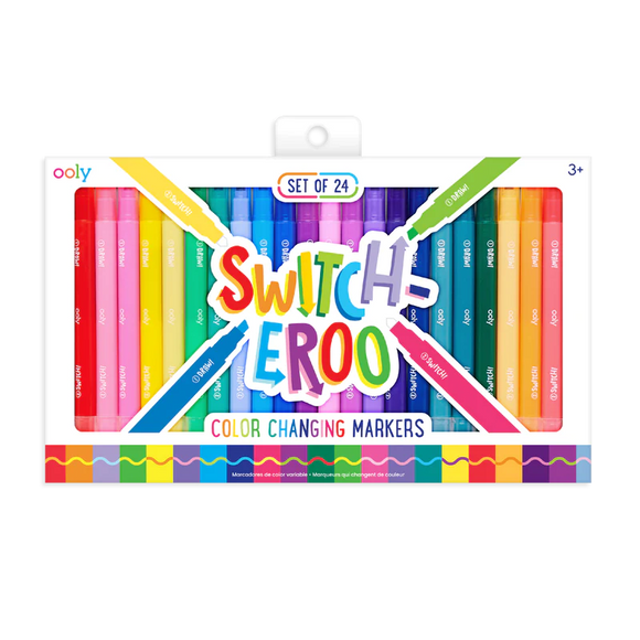Ooly Switch-Eroo Color Changing Markers (set of 24)