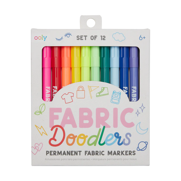Ooly Fabric Doodlers Markers