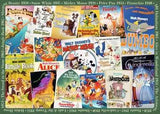 Ravensburger Puzzle 1000 piece Disney Vintage Movie Posters