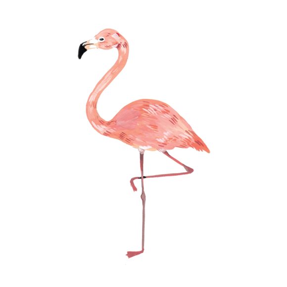 Tattly Pairs Flamingo Tattoo