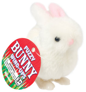Toysmith Fuzzy Bunny Wind-Ups