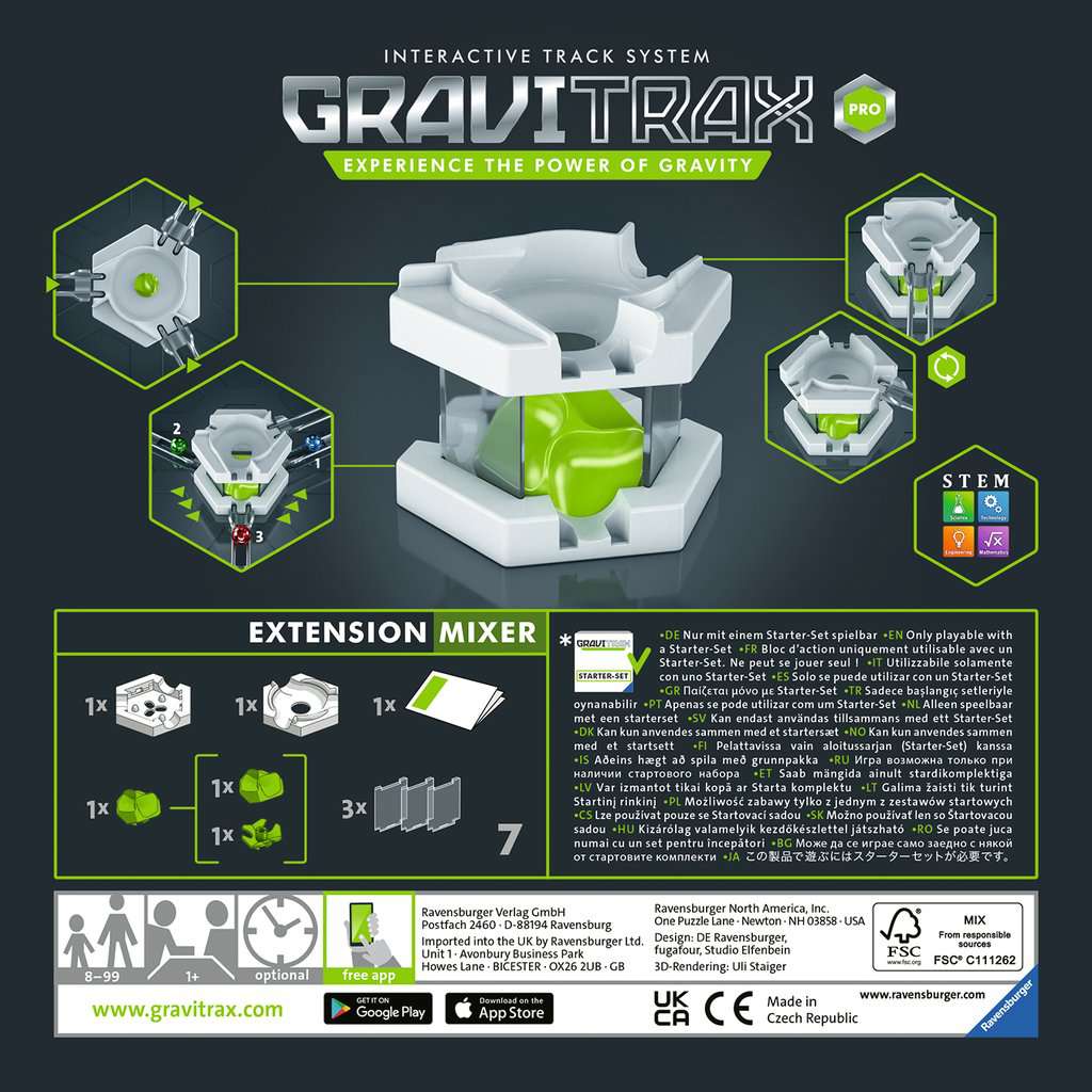 Ravensburger GraviTrax Pro Add on Mixer – Growing Tree Toys