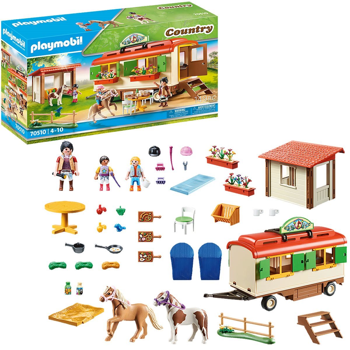 Playmobil Country: Pony Shelter with – Growing Tree Toys