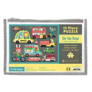 Mudpuppy Pouch Puzzle - On The Road