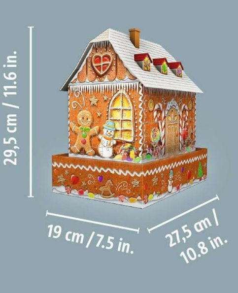redactioneel Sovjet zout Ravensburger 3D Puzzle Gingerbread House Night Edition – Growing Tree Toys