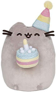 Pusheen with Birthday Cake 9.5"