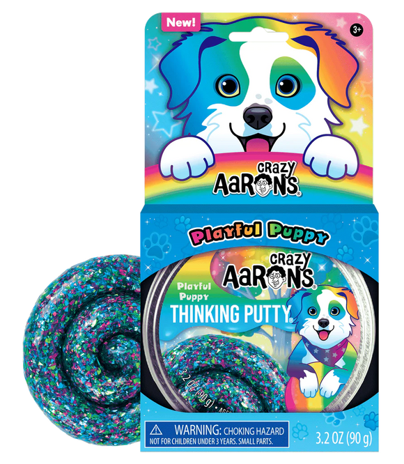 Crazy Aaron's Thinking Putty Pets - Playful Puppy