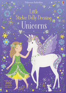 Usborne Little Sticker Dolly Dressing Unicorns