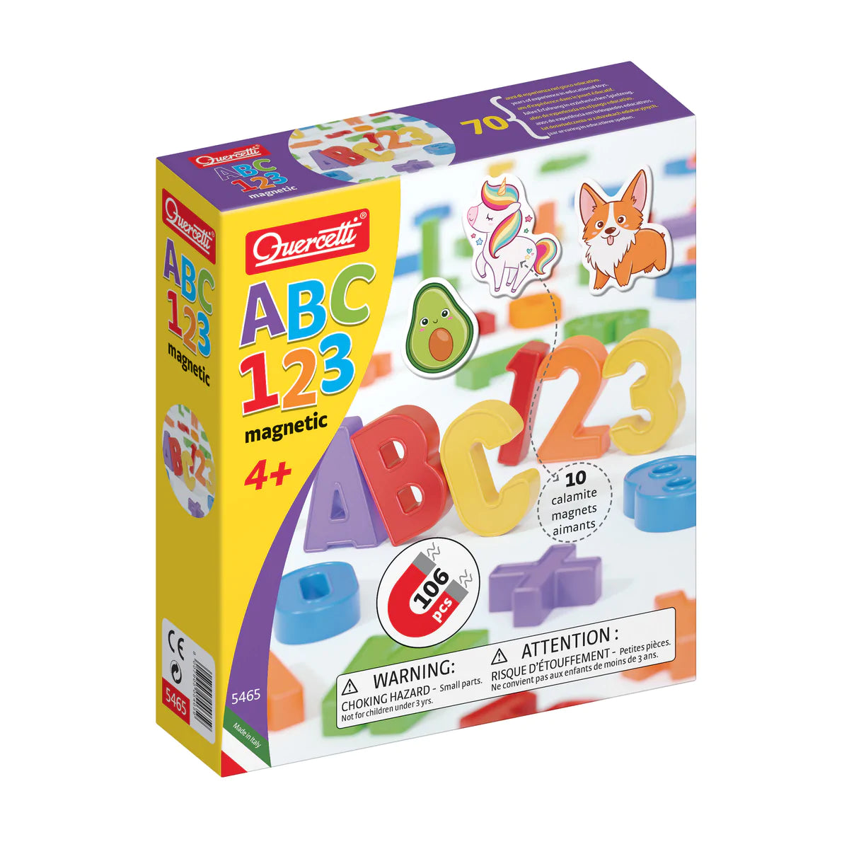 Quercetti® Magnetic ABC & 123 Set – Growing Tree Toys