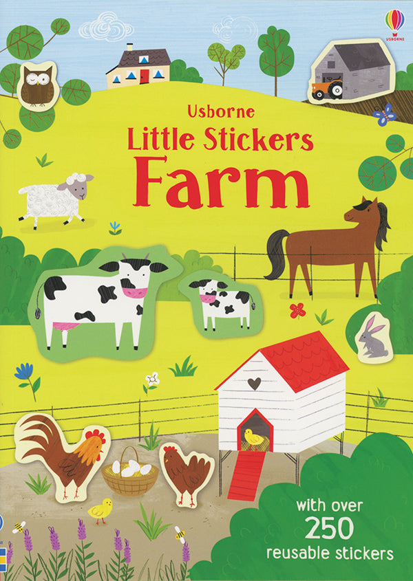 Usborne Little First Sticker Book: Farm – Growing Tree Toys