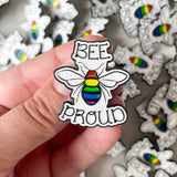 Bee Proud LGBTQ+ PRIDE Pin
