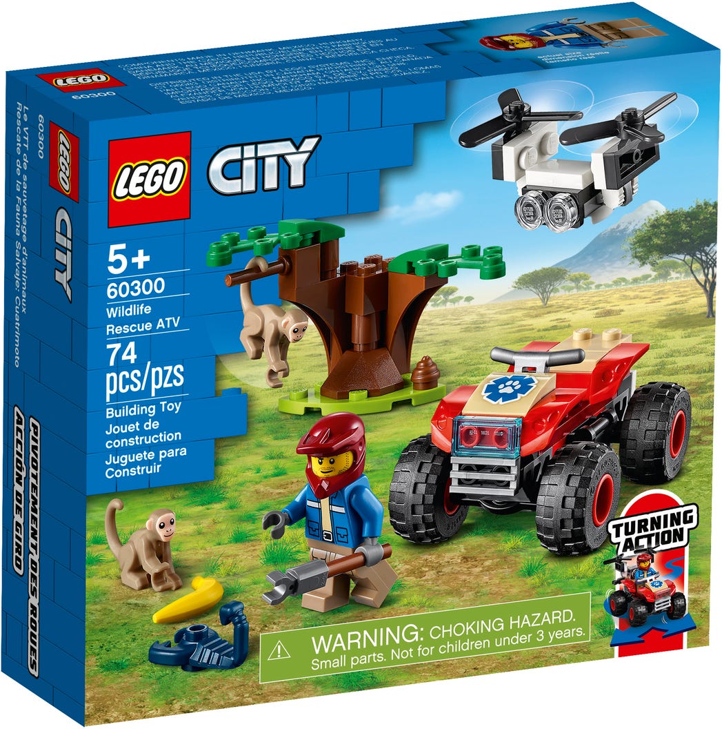 LEGO® Wildlife Rescue ATV – Growing Tree Toys