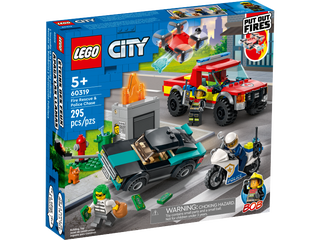 LEGO® City Fire Rescue & Police Chase 60319