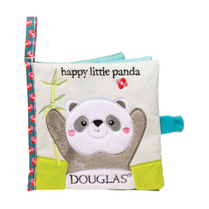 Douglas Baby Soft Activity Book Happy Little Panda 6"
