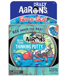 Crazy Aaron's Thinking Putty Trendsetters Mega Tin: Seven Seas