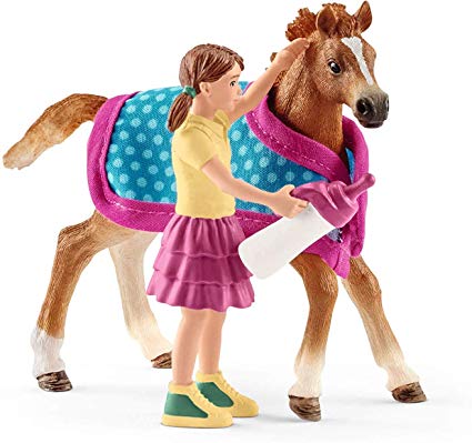 Schleich Horse Club Foal with Blanket (retired)