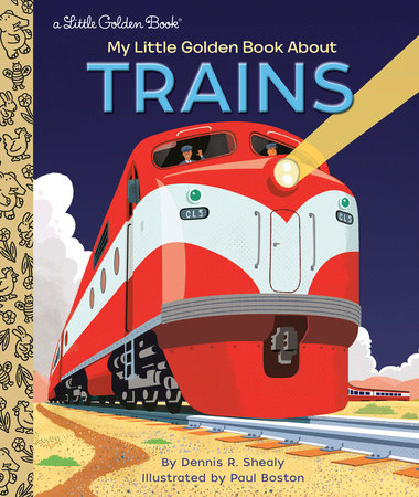 Little Golden Books - My Little Golden Book About Trains
