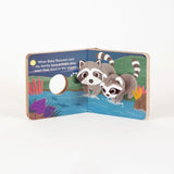 Baby Raccoon Finger Puppet Board Book