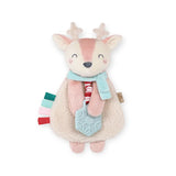 Itzy Ritzy Itzy Lovey™ Holiday Pink Reindeer Plush + Teether Toy