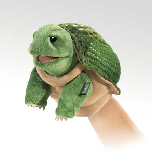 Folkmanis® Hand Puppet: Little Turtle