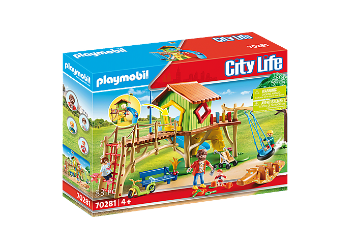 Staat labyrint krijgen Playmobil City Life: Adventure Playground – Growing Tree Toys