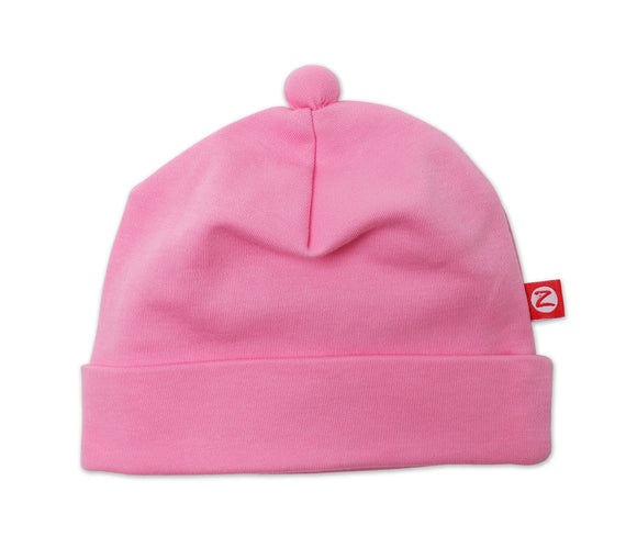 Zutano Baby Hat Hot Pink