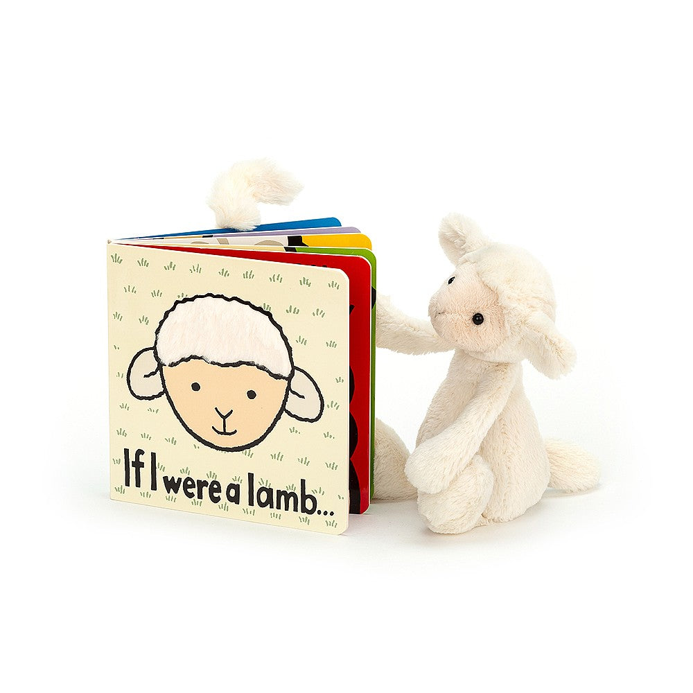 Jellycat Board Book If I Were A Lamb – Growing Tree Toys