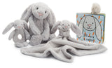 Jellycat Board Book If I Were A Rabbit Grey - Discontinued