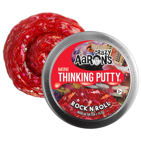 Crazy Aaron's Thinking Putty Mini Trendsetter - Rock N Roll