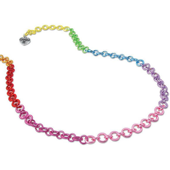 Charm It Necklace Rainbow Chain