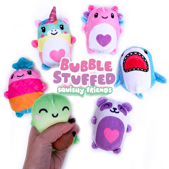 Top Trenz Bubble Stuffed Squishy Friends - Series 1