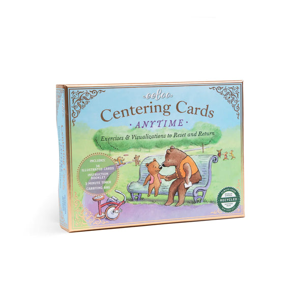 eeBoo Centering Cards: Anytime