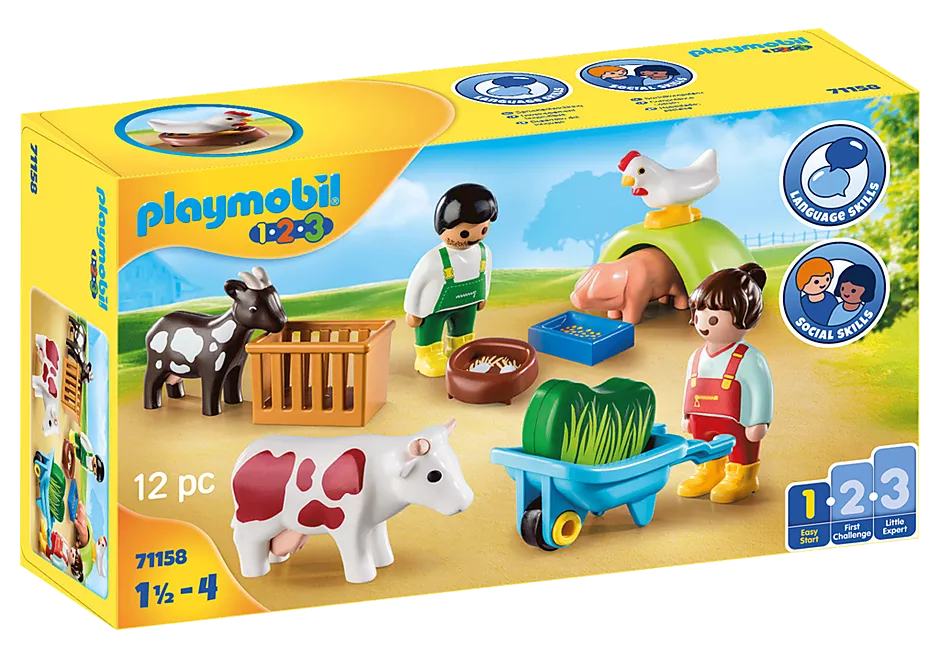 Playmobil 1.2.3 Fun on the 71158 – Growing Tree Toys