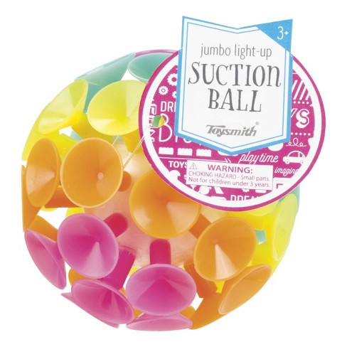 Toysmith Light Up Suction Ball
