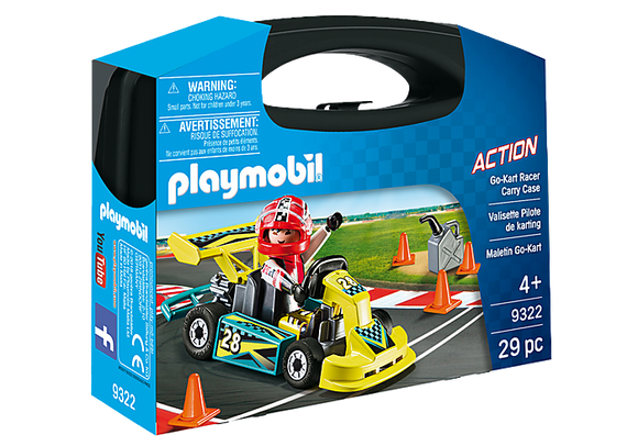Playmobil Action Go-Kart Racer Carry Case