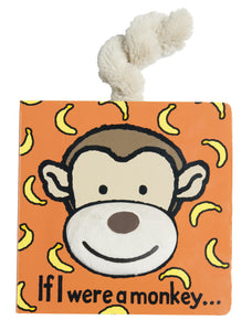 Jellycat Board Book If I Were A Monkey