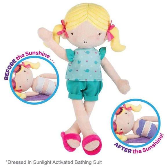 Adora Sunshine Friends Color-Changing Plush Doll & Doll Clothes Set - Summer