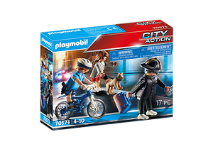 Playmobil City Action: Police Bicycle with Thief