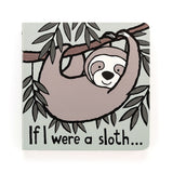 Jellycat Board Book If I Were A Sloth - Discontinued