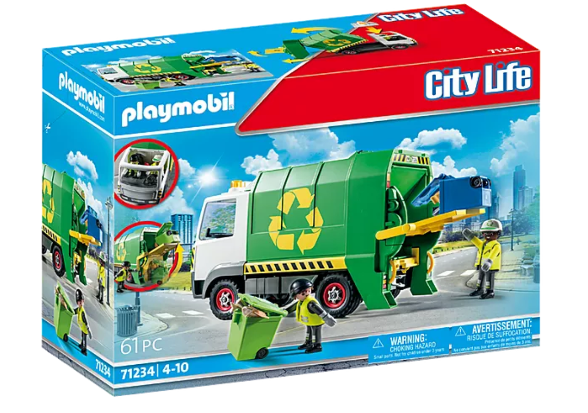 terugvallen stuiten op Traditie Playmobil City Action: Recycling Truck 71234 – Growing Tree Toys