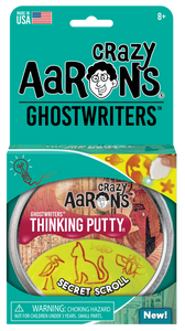 Crazy Aaron's Thinking Putty GhostWriters: Secret Scroll - Discontinued