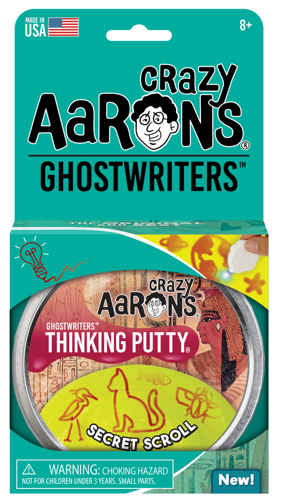 Crazy Aaron's Thinking Putty GhostWriters: Secret Scroll - Discontinued