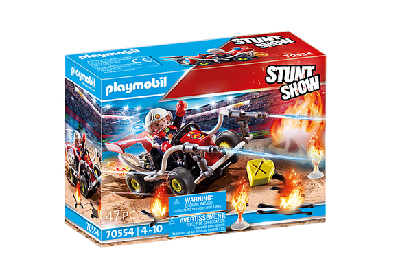 Playmobil Stuntshow: Stunt Show Fire Quad