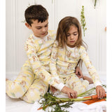 Burt's Bees Organic Two-Piece Pajamas Bunny Plaid