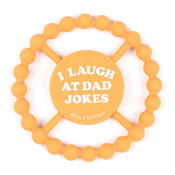 Bella Tunno Happy Teether: I Laugh at Dad Jokes