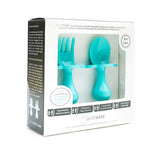 Grabease Ergonomic Utensils with To-Go Pouch