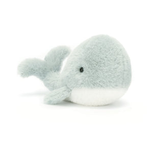 Jellycat Wavelly Whale Grey 6"