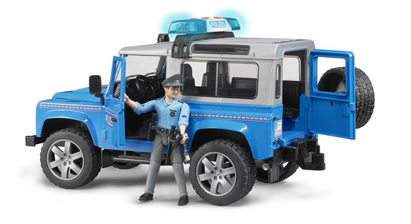 Bruder® Land Rover Defender Station Wagon Police Vehicle